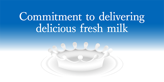 Commitment to delivering delicious fresh milk